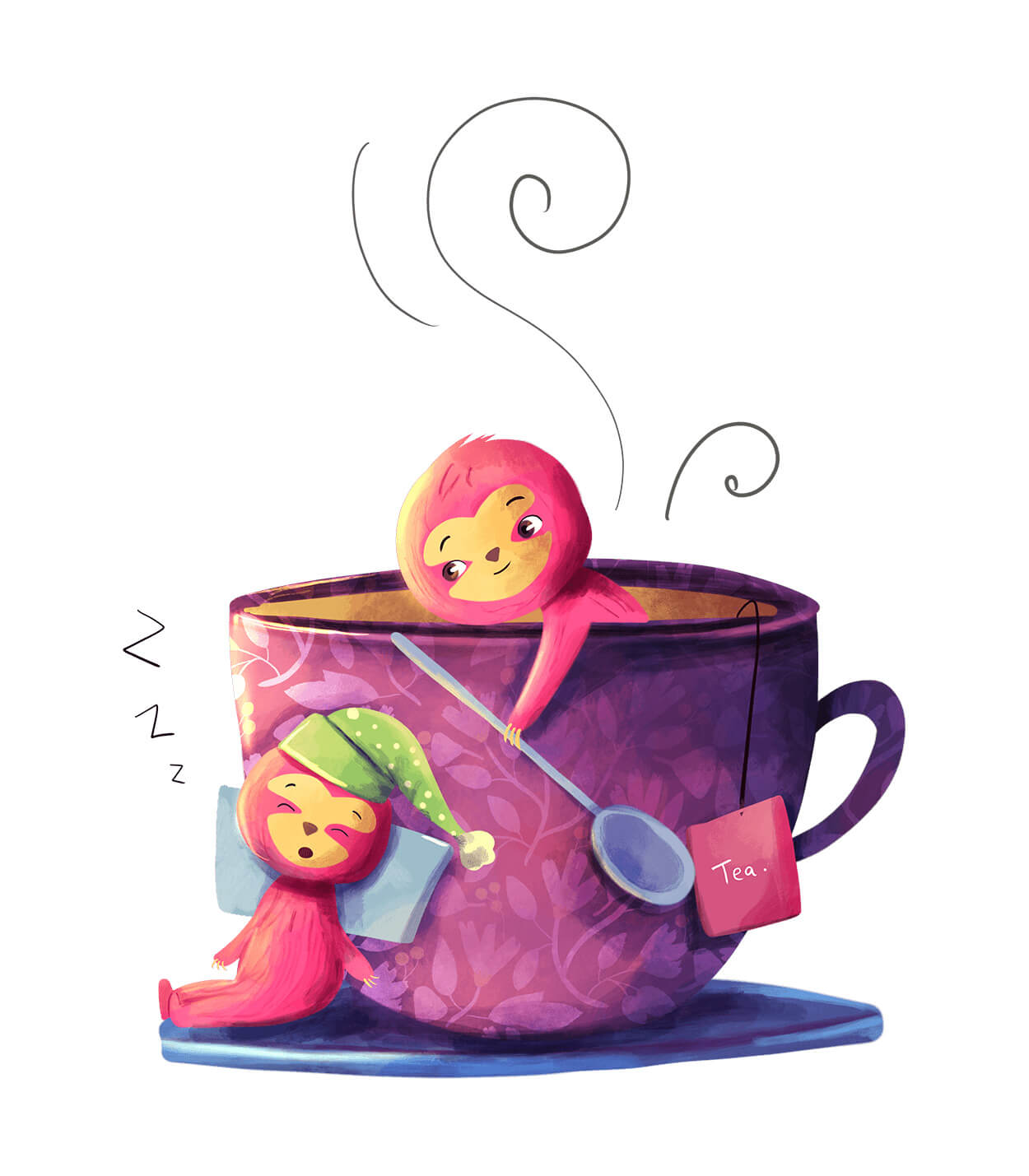 Tea Sloths