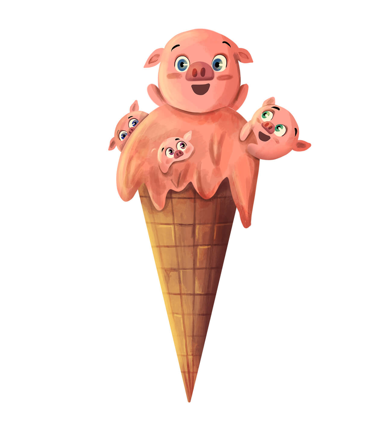 Ice Cream Piglets